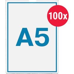 U-hoezen Leitz A5 15,5 x 21,5 cm 105 micron transparant