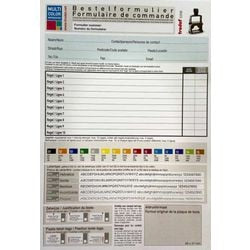 Waardebon + layoutformulier Trodat Professional Line 5208