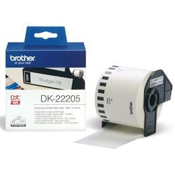 Brother Continu papiertape etikketen 62x30,48mm