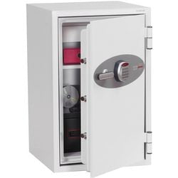 Brandwerende kluis DI2502 90x52x52cm 67x38x33cm 129kg 84+6 ltr lichtgrijs