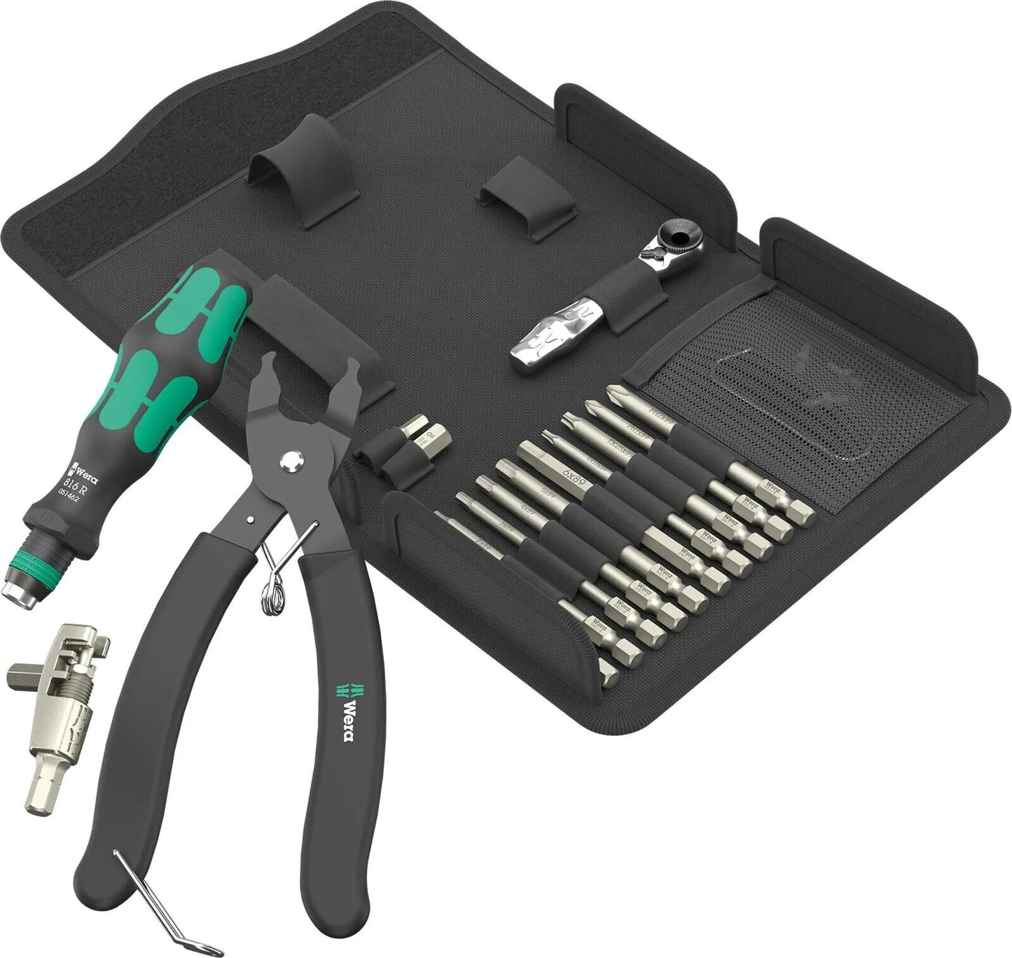Wera werkzeugsatz kettennieter 9532 chain rivet workshop set 9532