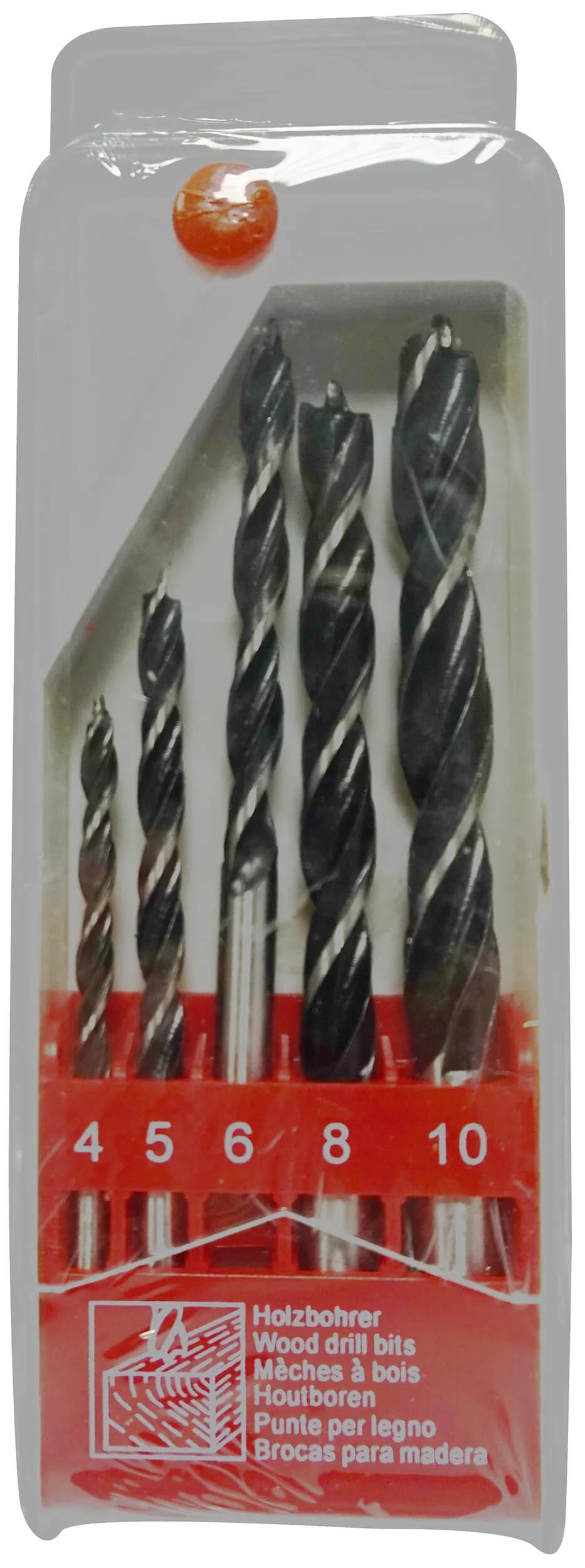 PRO spiralbohrersatz 3015 wood twist drill set 5tlg.