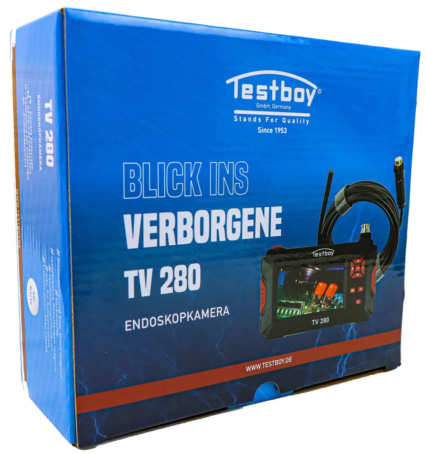 Testboy endoskop tv 280 endoscope camera tv280