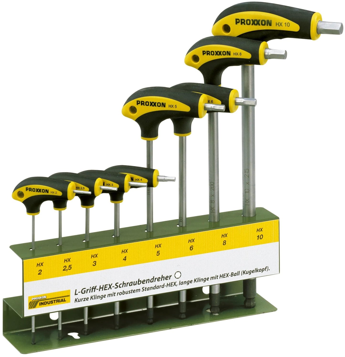PROXXON schraubendrehersatz screwdrivers. 8 pcs. inside-6-edge