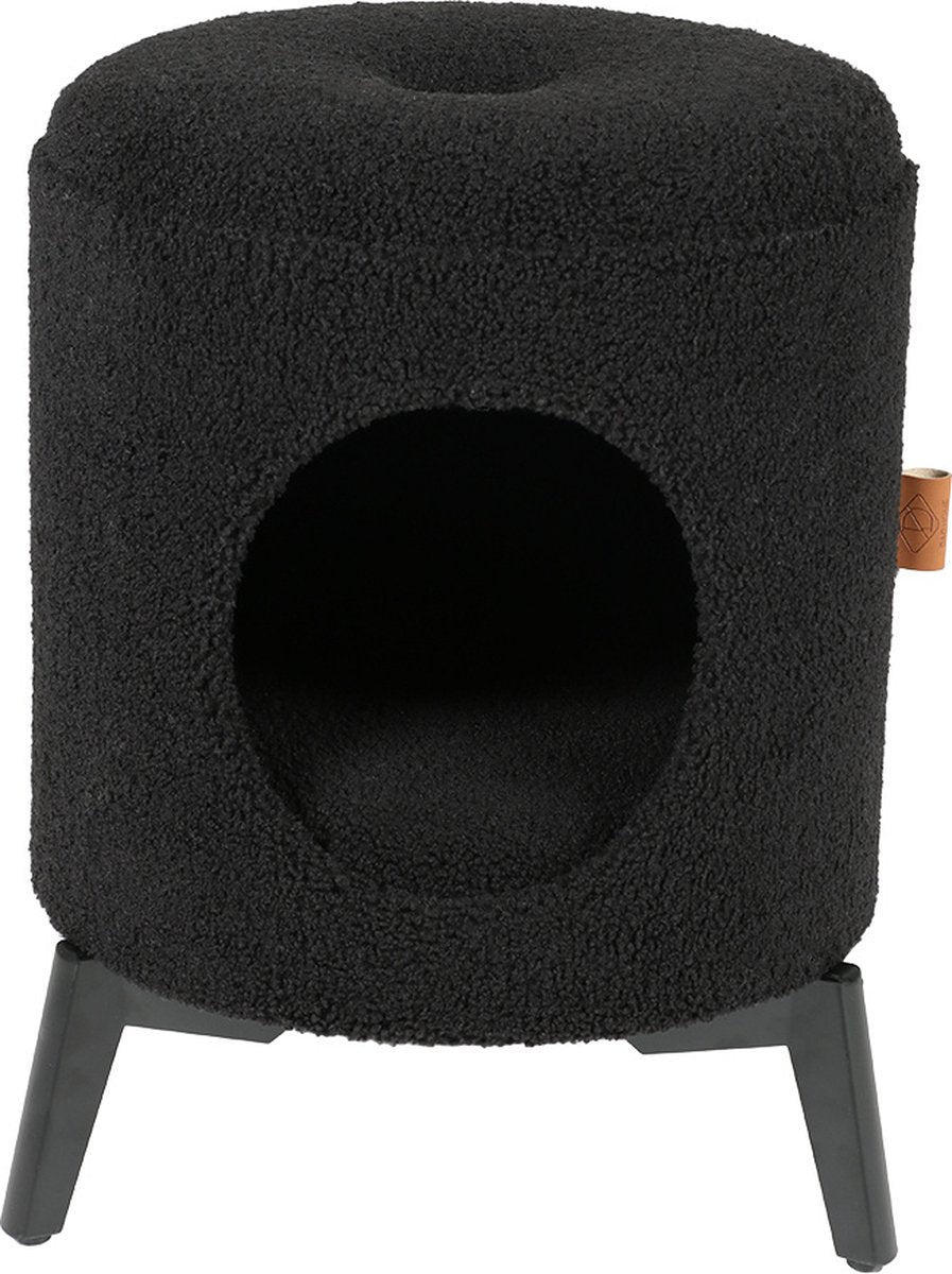 D D Home Kattenhuis - jean wit