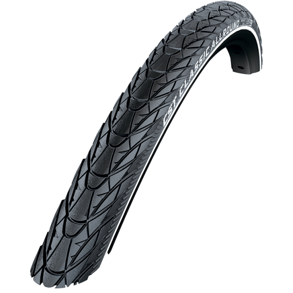 CST Buitenband sensamo allround 28 x 1.75 47-622mm - zwart met reflectie