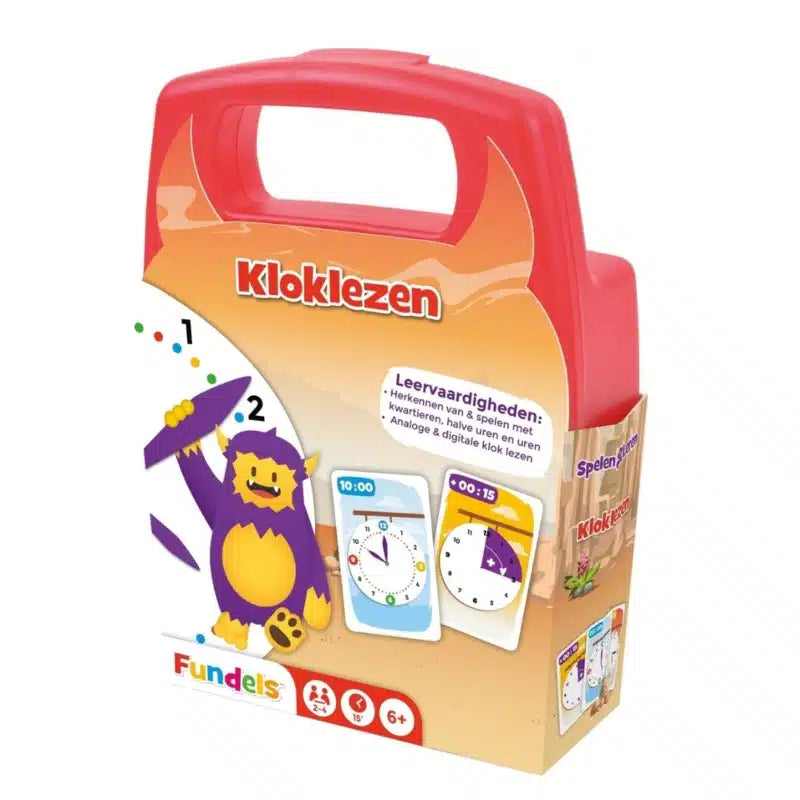 Jumbo Kloklezen herkennen en spelen met de klok