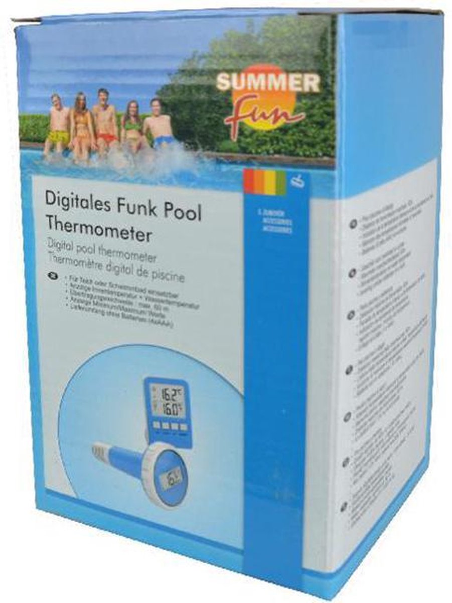 Summer Fun thermometer digitaal