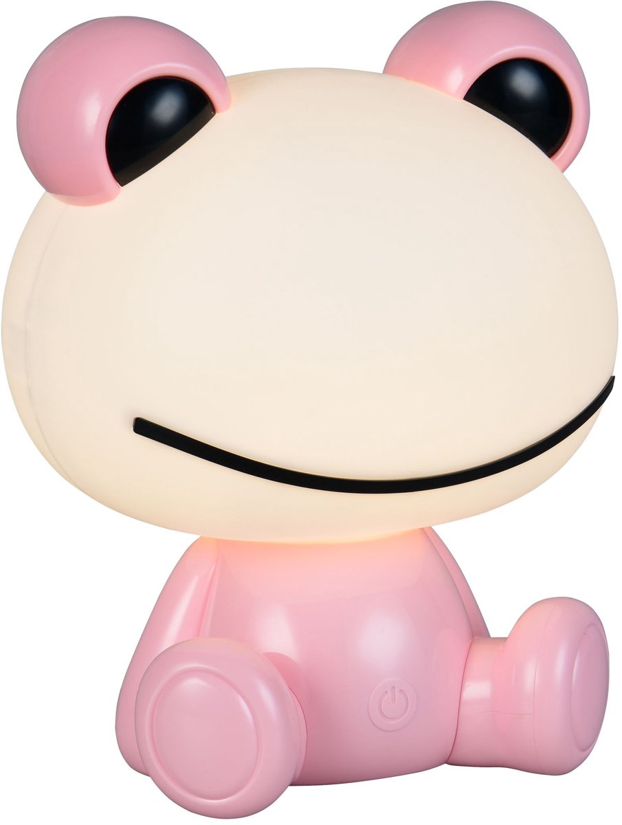 RL LIVE YOUR LIGHT Reality hopper - tafellamp - baby of kinderkamer - roze - incl. 1x smd 0,3 w - aan uit touch - rgb-kleurenwisselaar - usb-aansluiting
