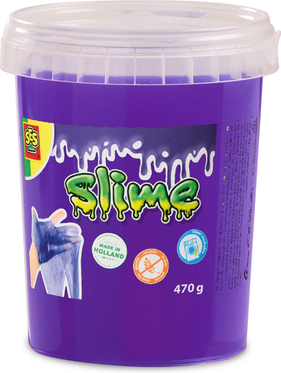 SES Creative Ses slime - paars glitter 470g