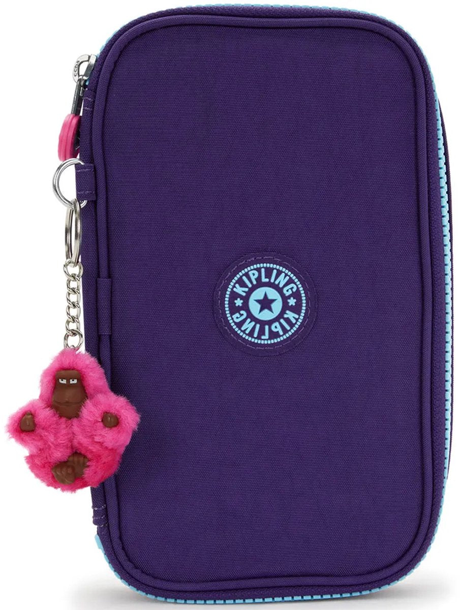 Kipling 50 pens etui paars man