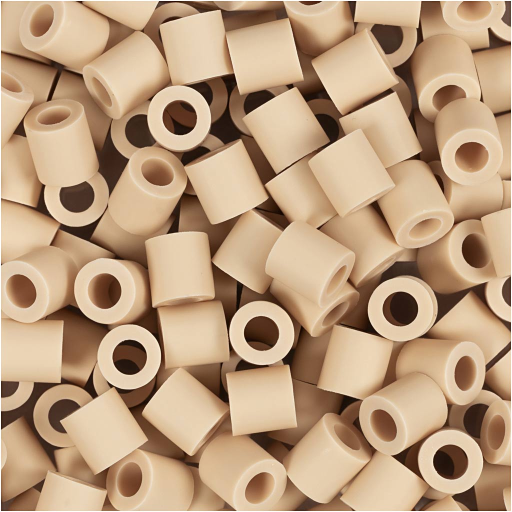 Creativ Company Https: www.cchobby.nl biobeads-van-nabbi-afm-5x5-mm-gatgrootte-2-5-mm-medium-creme-1000-stuk-1-doos