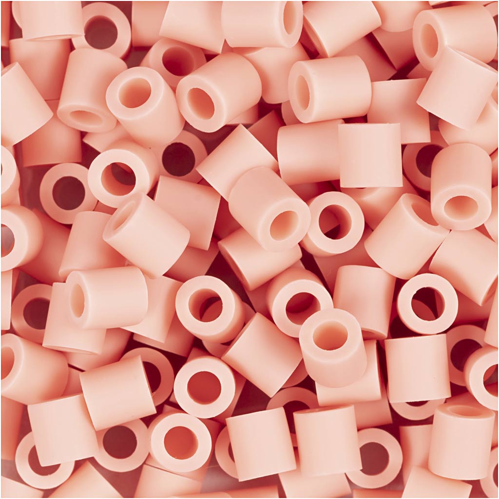 Creativ Company Https: www.cchobby.nl biobeads-van-nabbi-afm-5x5-mm-gatgrootte-2-5-mm-medium-salmon-051-1000-stuk-1-doos