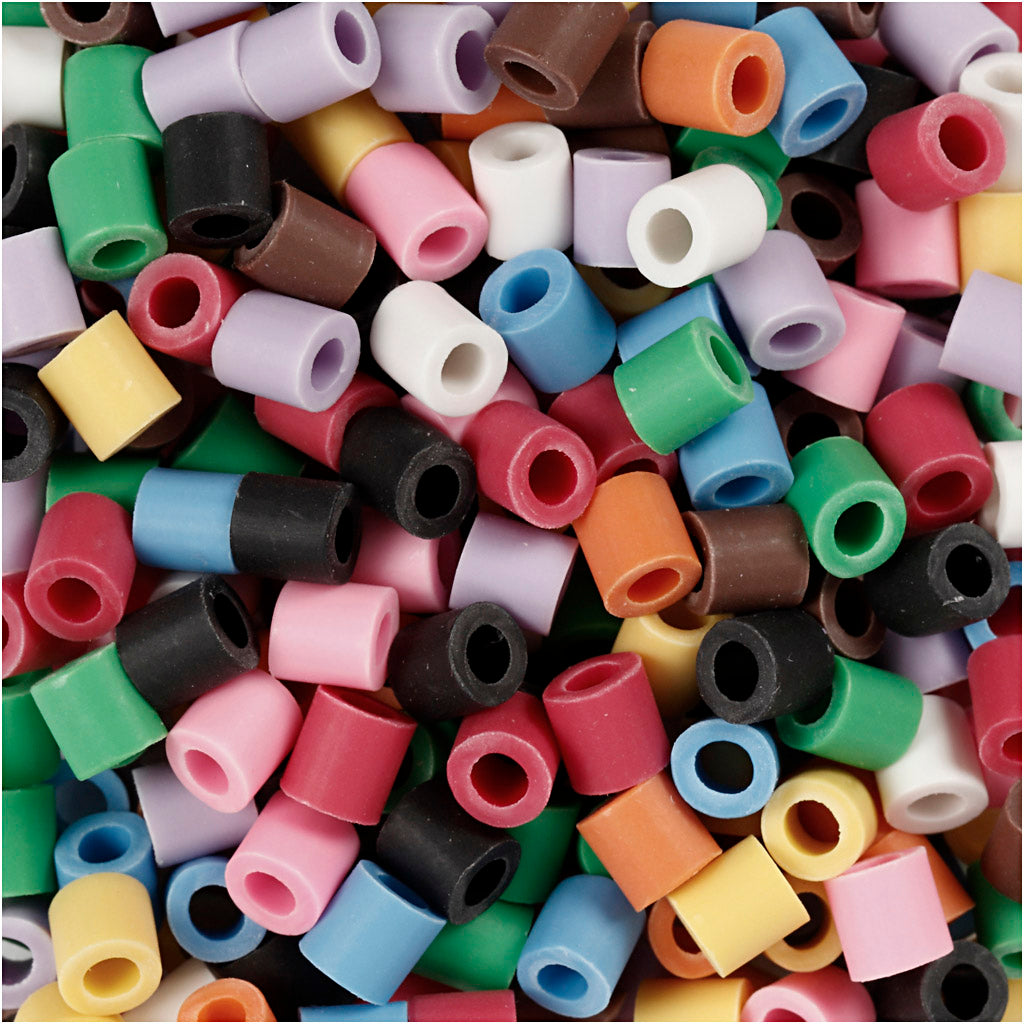 Creativ Company Https: www.cchobby.nl biobeads-van-nabbi-afm-5x5-mm-gatgrootte-2-5-mm-medium-diverse-kleuren-3000-stuk-1-doos
