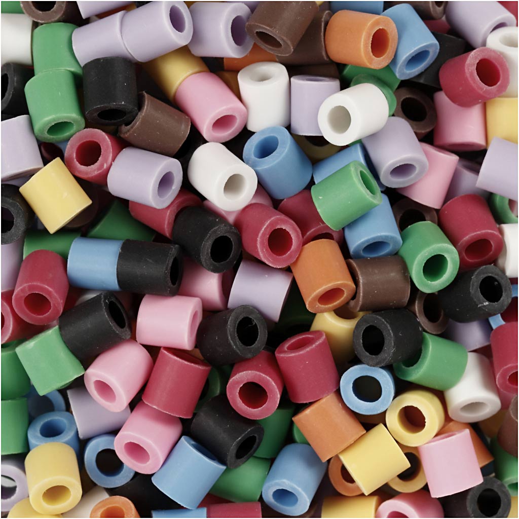 Creativ Company Https: www.cchobby.nl biobeads-van-nabbi-afm-5x5-mm-gatgrootte-2-5-mm-medium-diverse-kleuren-1000-stuk-1-doos