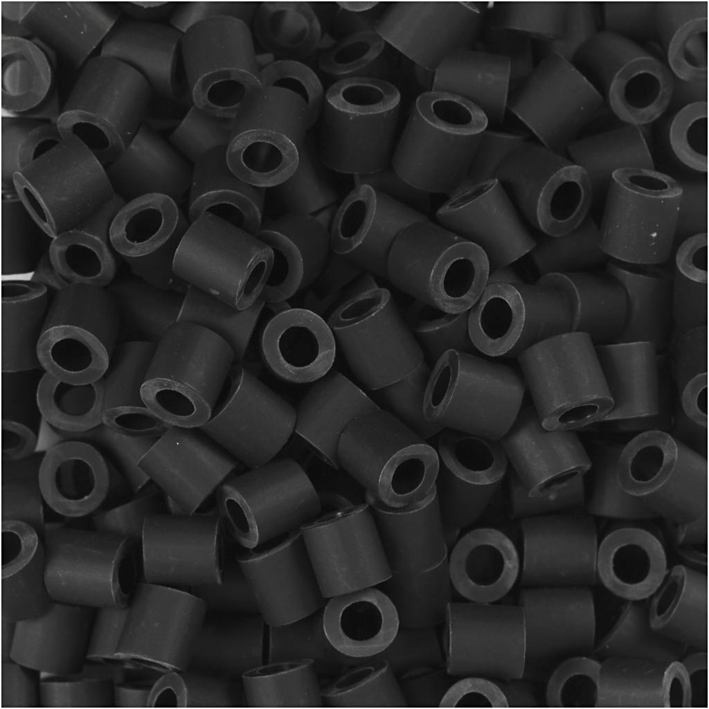 Creativ Company Https: www.cchobby.nl biobeads-van-nabbi-afm-5x5-mm-gatgrootte-2-5-mm-medium-zwart-1000-stuk-1-doos