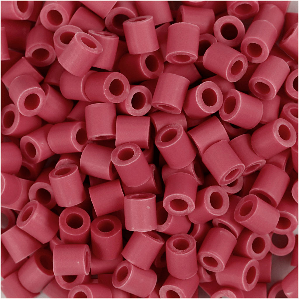 Creativ Company Https: www.cchobby.nl biobeads-van-nabbi-afm-5x5-mm-gatgrootte-2-5-mm-medium-rood-3000-stuk-1-doos