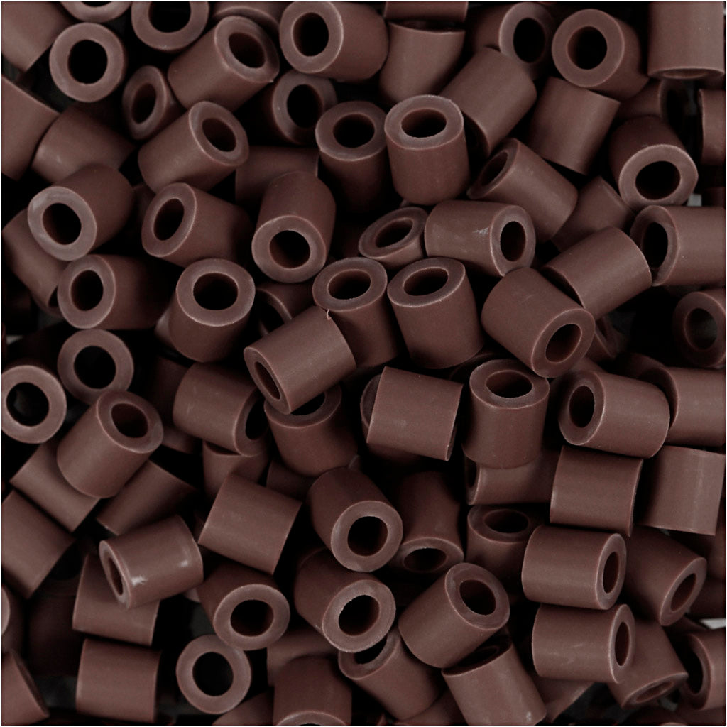 Creativ Company Https: www.cchobby.nl biobeads-van-nabbi-afm-5x5-mm-gatgrootte-2-5-mm-medium-bruin-3000-stuk-1-doos