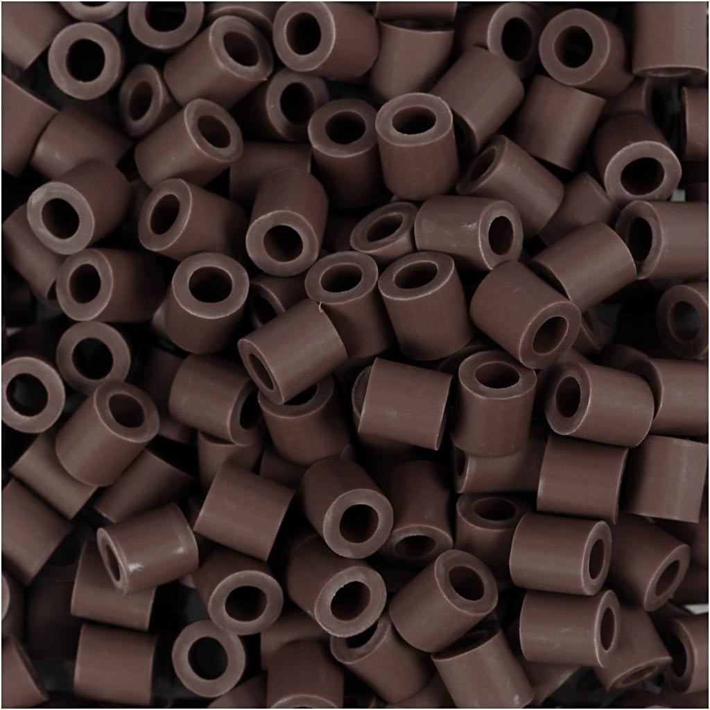 Creativ Company Https: www.cchobby.nl biobeads-van-nabbi-afm-5x5-mm-gatgrootte-2-5-mm-medium-bruin-1000-stuk-1-doos