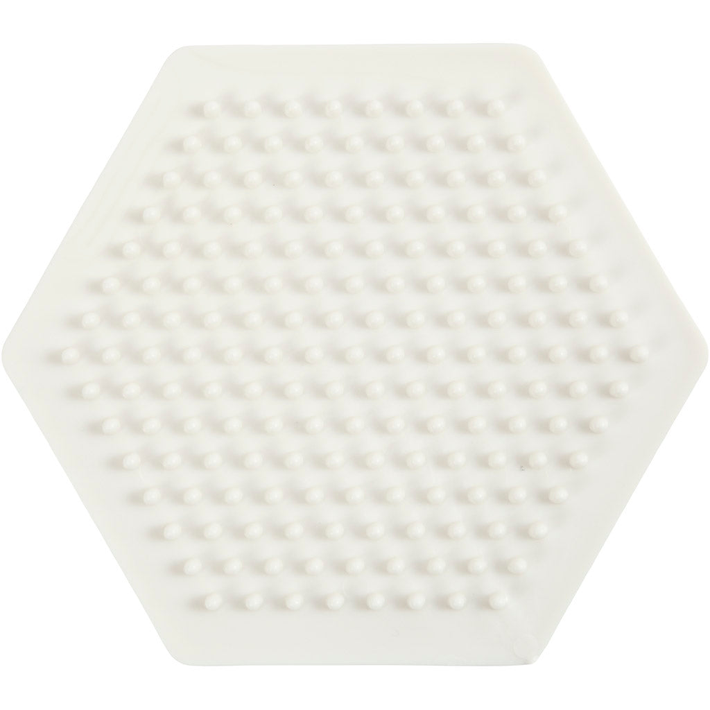 Creativ Company Https: www.cchobby.nl nabbi-biobeads-grondplaat-zeskant-afm-8-5x8-5-cm-medium-1-stuk