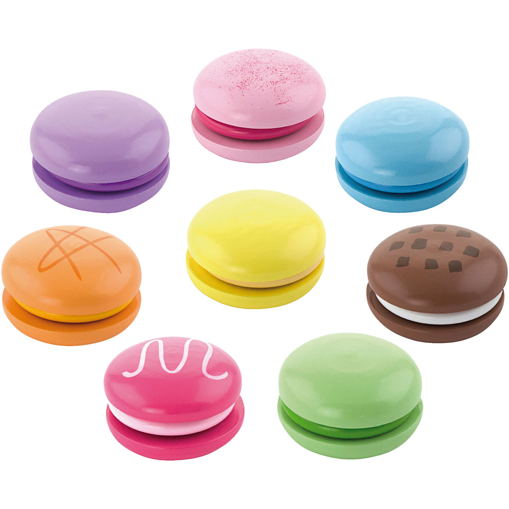 Vigatoys Https: www.cchobby.nl viga-houten-macarons-afm-4-5-cm-8-stuk-1-doos