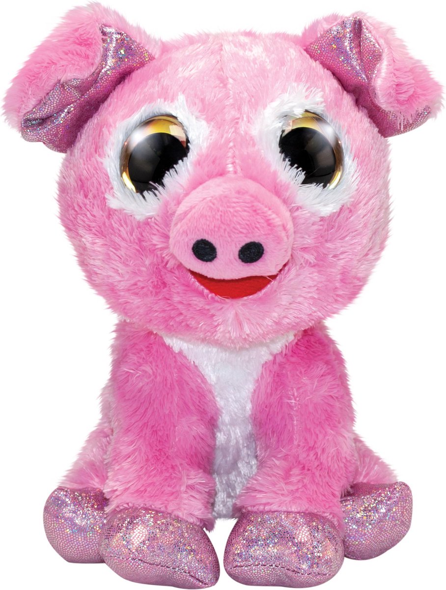 Lumo Stars knuffel - pig piggy, 15cm