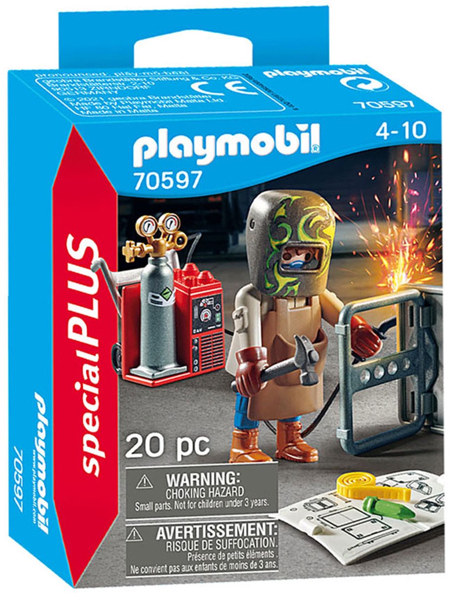 PLAYMOBIL specials lasser met uitrusting - 70597