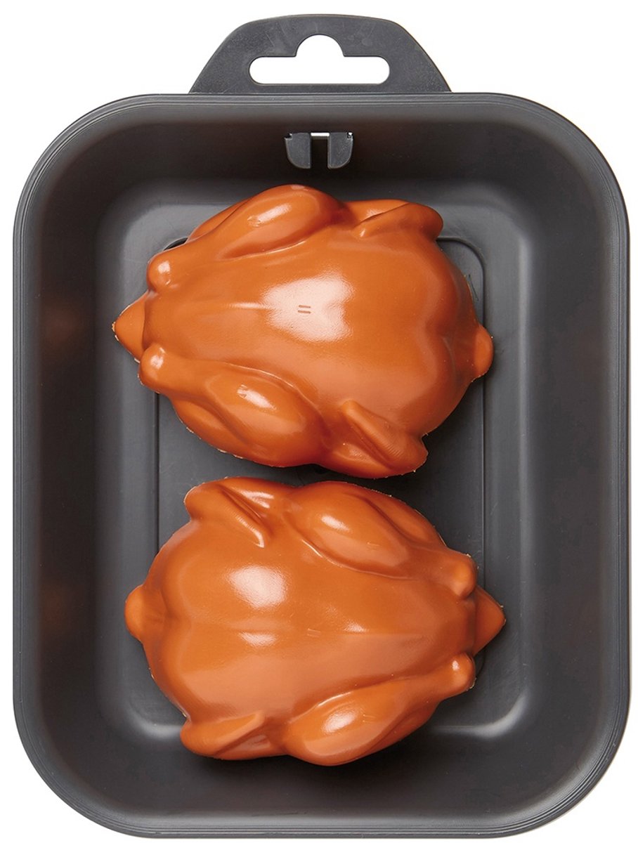 Ecoffier Ecoiffier speelgoed dienblad 100% chef met vlees of vis - rollenspel.
