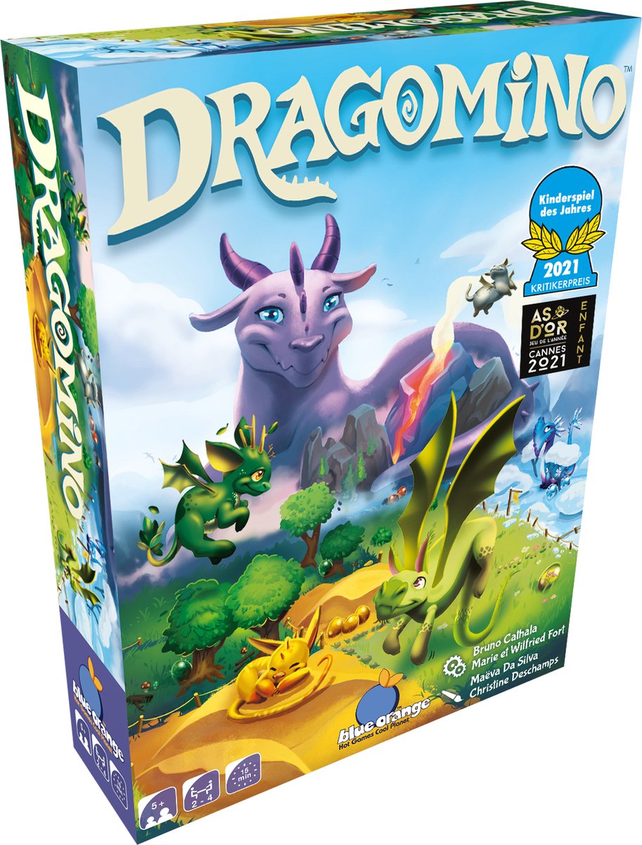 Geronimo Games Dragomino kinderspel