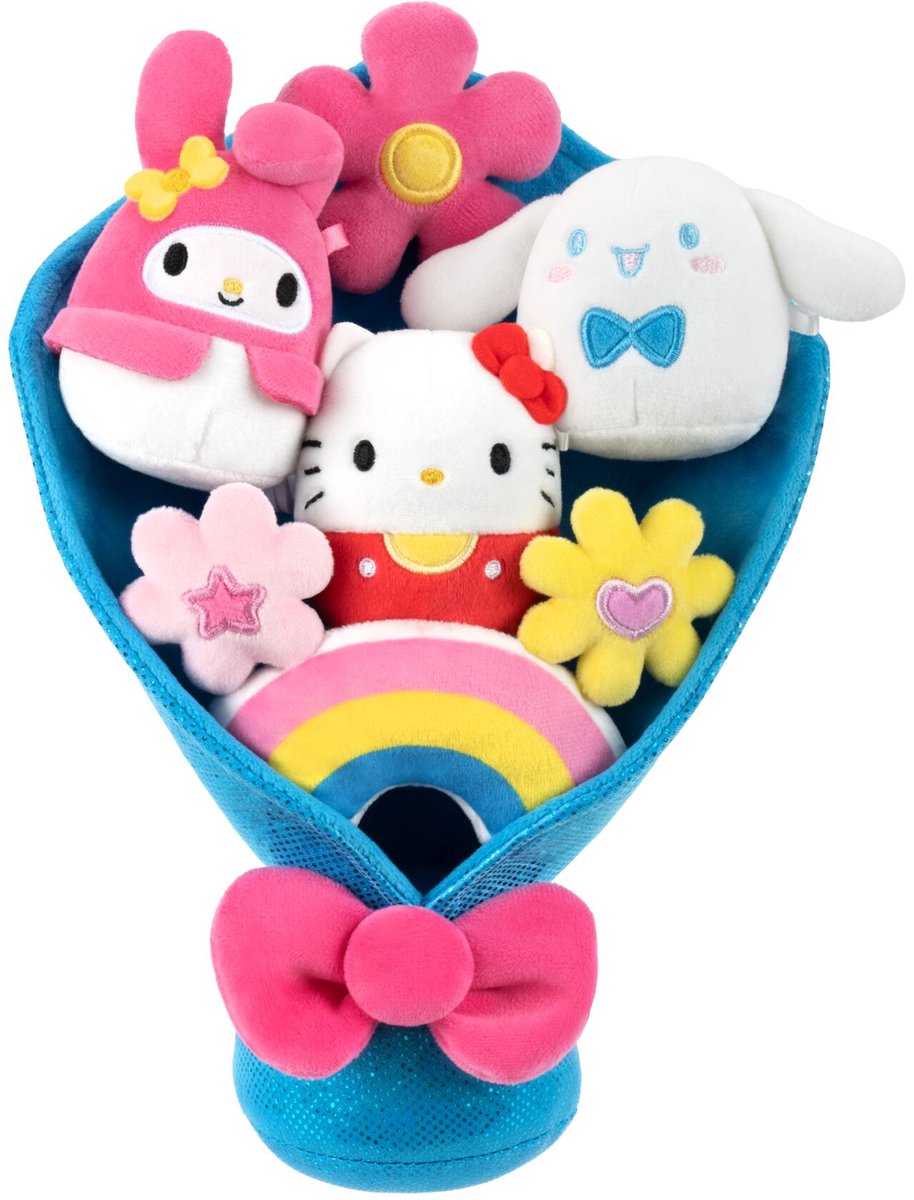 Jazwares Squishmallows - hello kitty and friends - bouquet spring 2026 everyday - 6cm plush