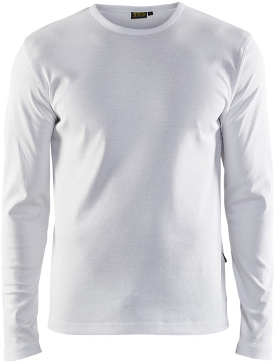 Blåkläder Blaklader t-shirt lange mouw 3314-1032 - wit - l