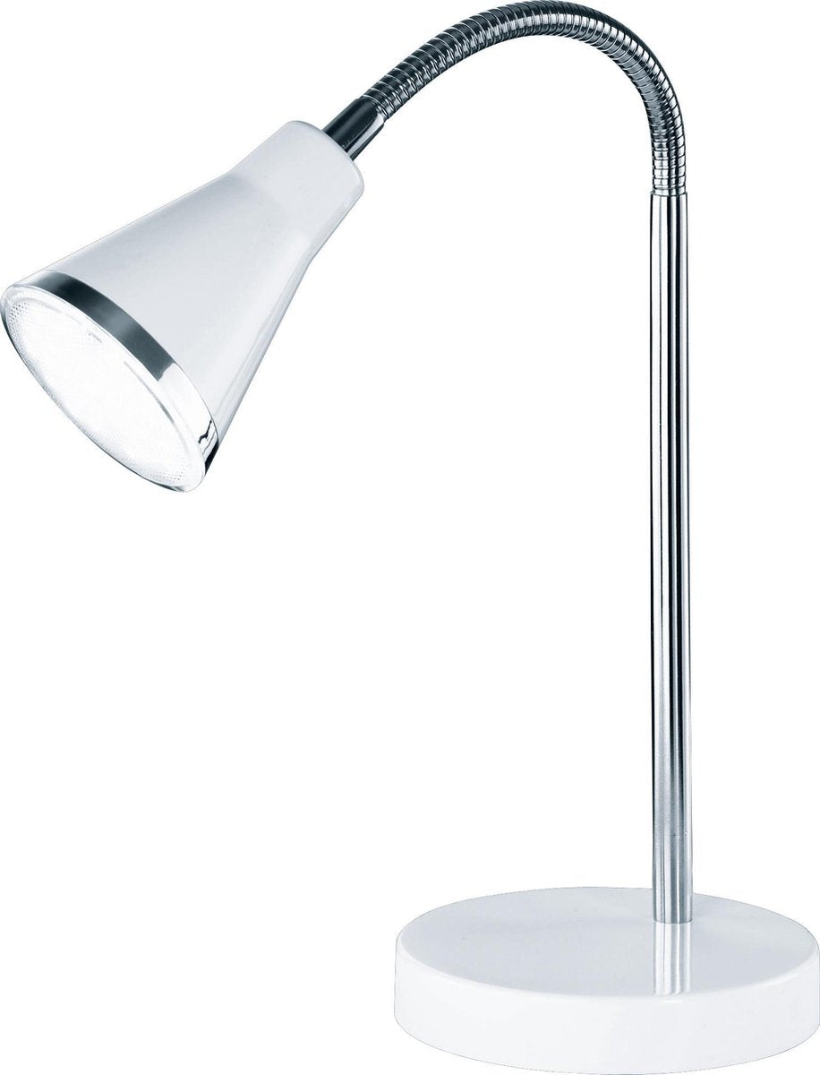 RL LIVE YOUR LIGHT Reality arras - tafellamp - wit - incl. 1x smd 4w - snoerschakelaar - flexibel