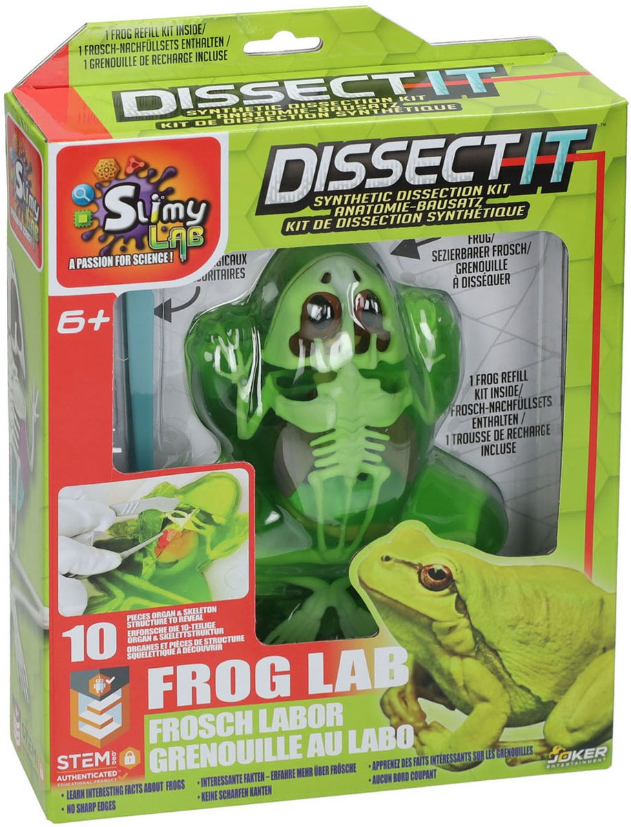 Joker Slimy lab dissect-it - ontleed een kikker