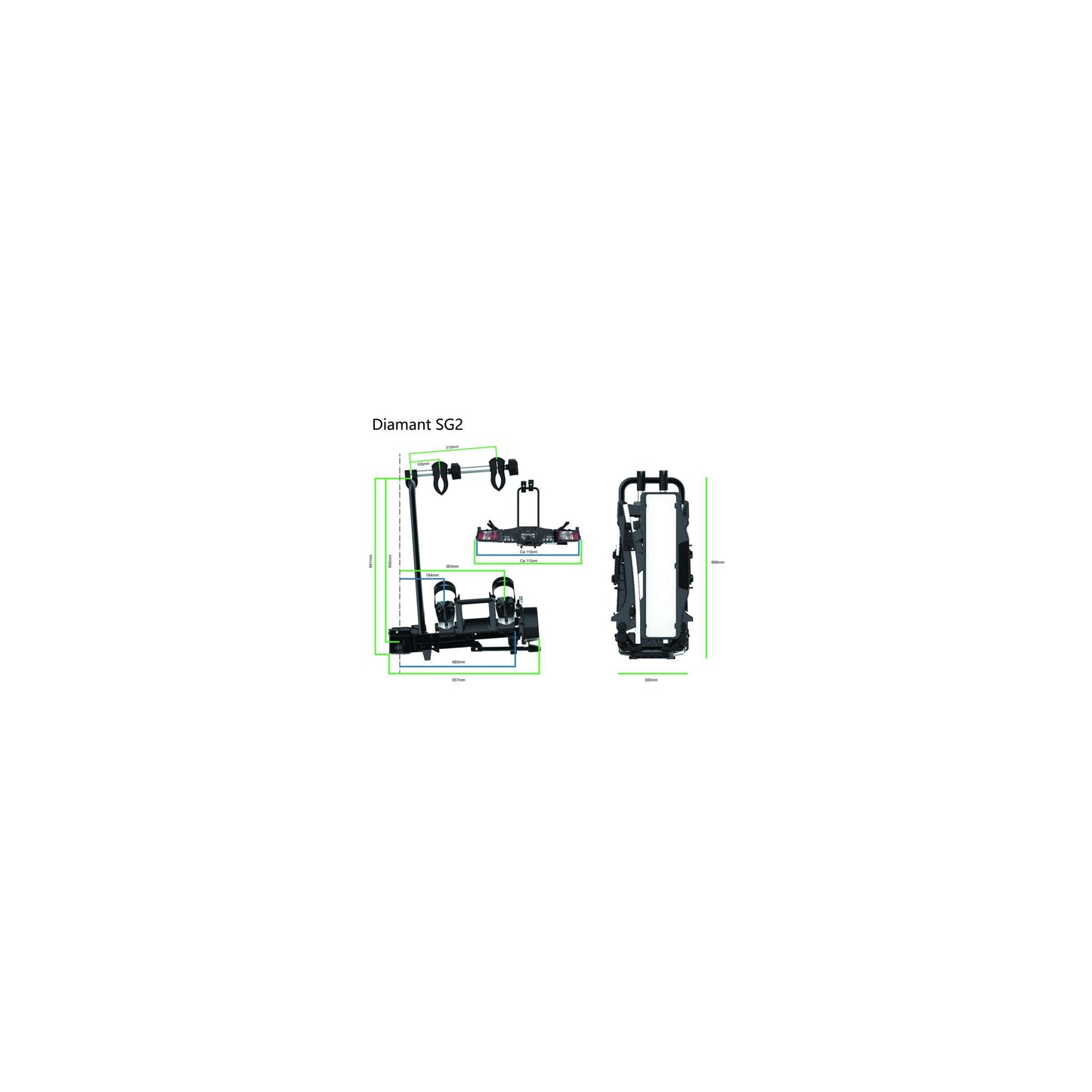Tradekar International BV Pro user fietsendrager sg2