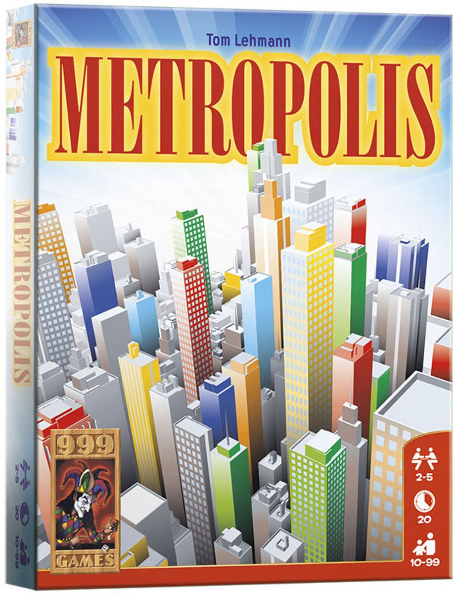 999Games 999 games metropolis kaartspel
