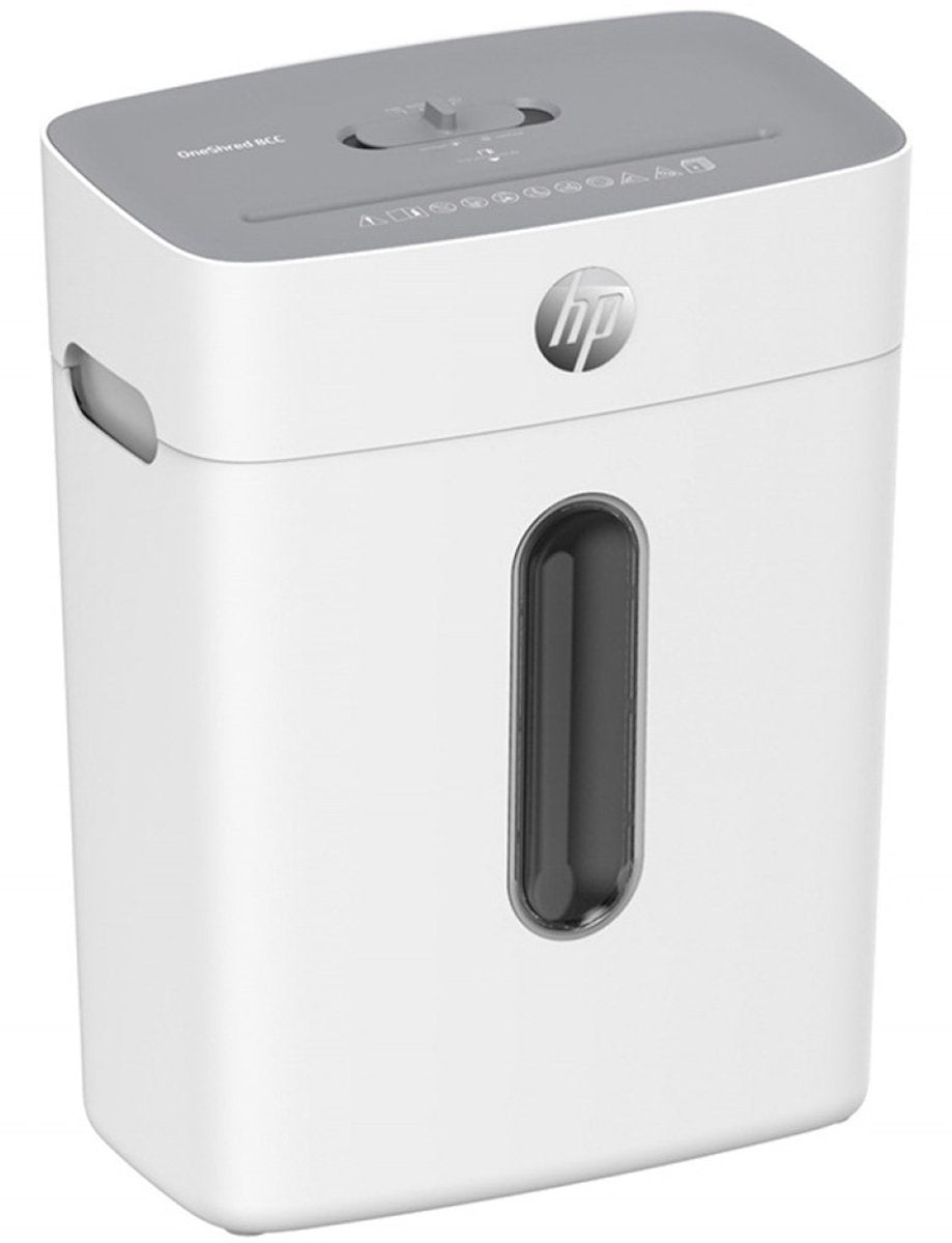 HP oneshred 8cc - papierversnipperaar - p-4 din 66399 - shredder - 15l - kantoor thuisgebruik - wit