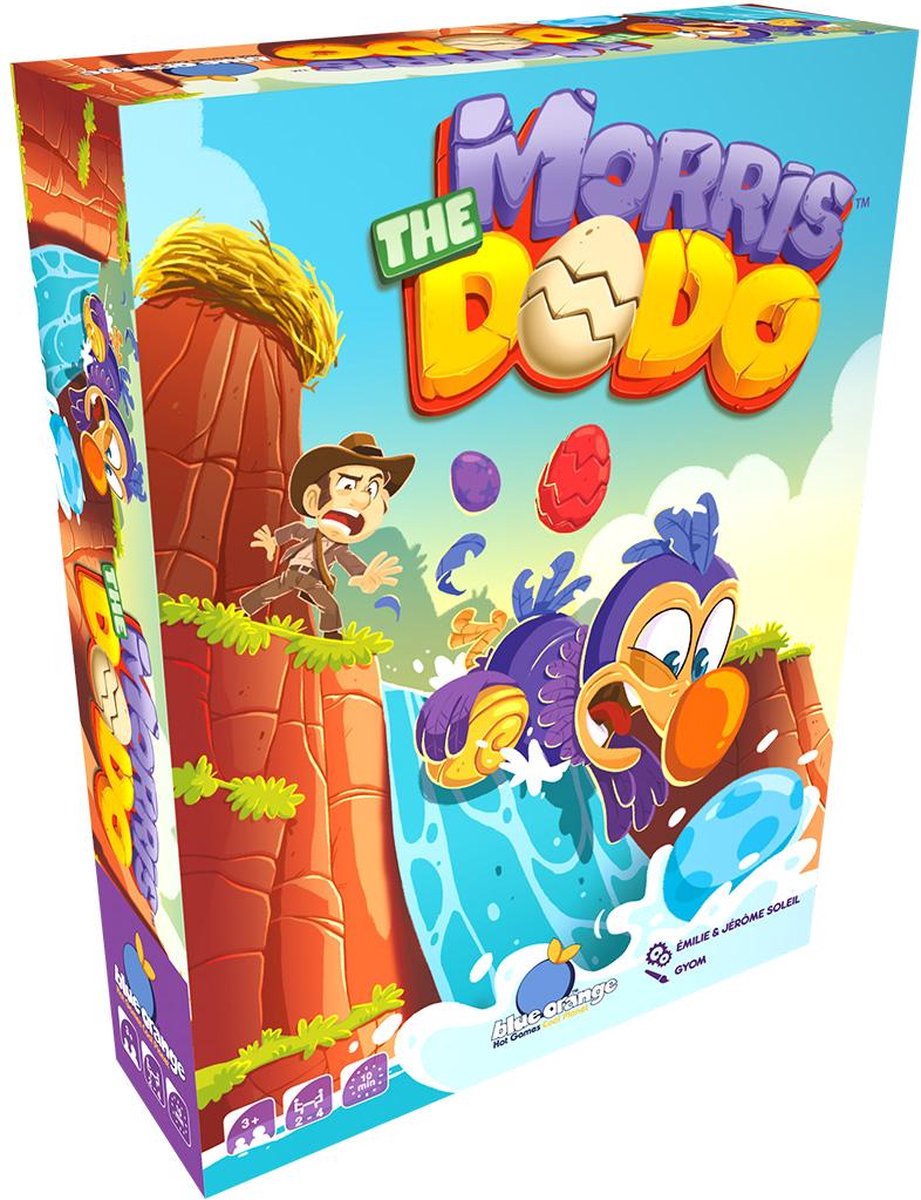 Geronimo Games Blue orange games - morris the dodo - bordspel - 2-4 spelers - geschikt vanaf 3 jaar