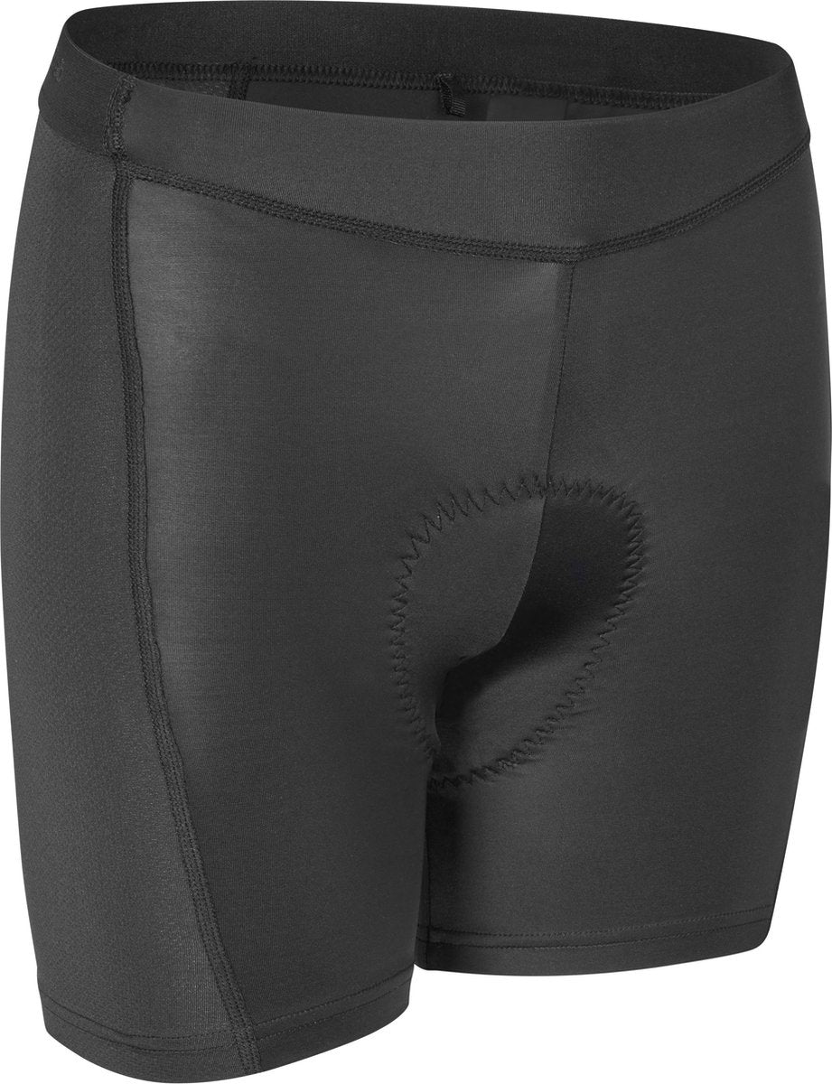 GripGrab - w's ride fietsonderbroek met zeem voor dames korte fiets ondershort fietsondergoed wielerbroek - zwart - vrouwen - maat m