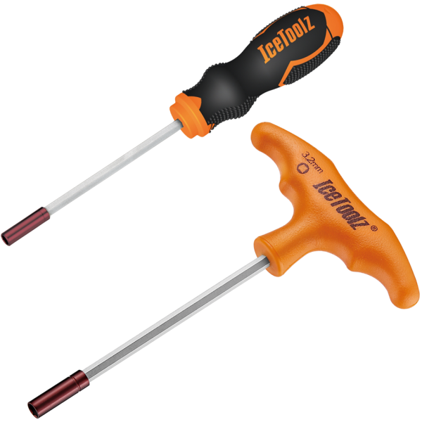 IceToolz Spaaknippelsleutelset 12c5 voor 5,5mm 6-kant nippels