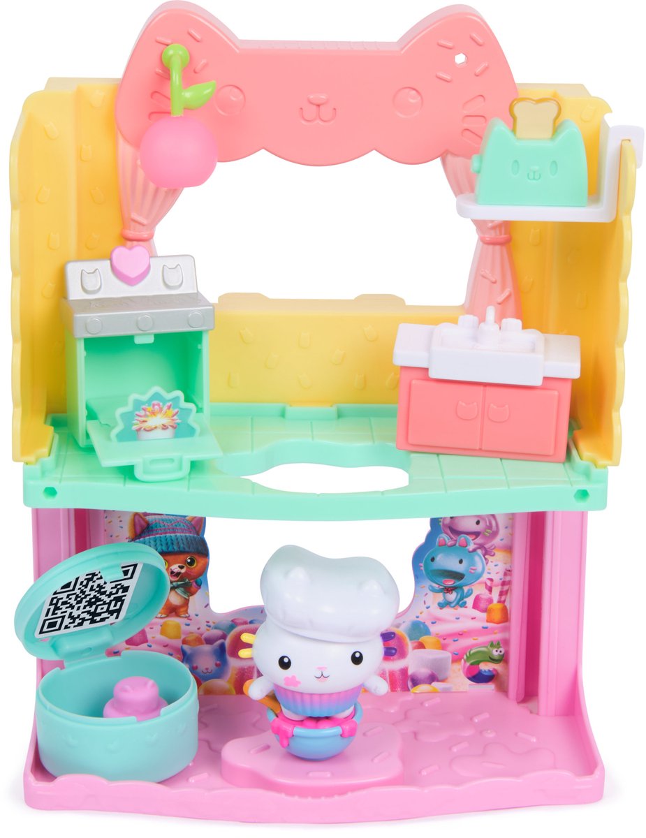 Gabby's Poppenhuis Gabby’s poppenhuis de film – cakey’s cake-tastische keuken speelset