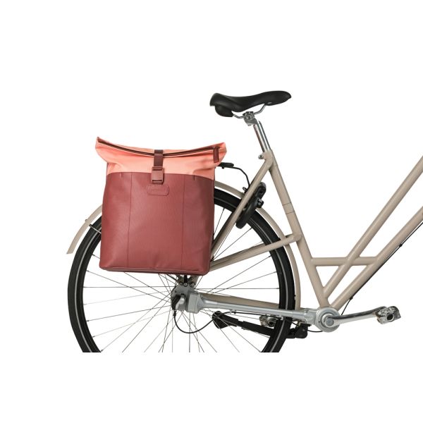 Basil B.V. Tas basil vive dubbel bordeaux roze | 35l