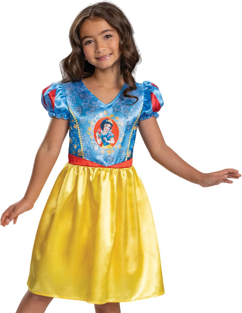 Disguise Disney prinses - snow white, snow white basic plus , maat s (5 - 6 jaar), meisjes