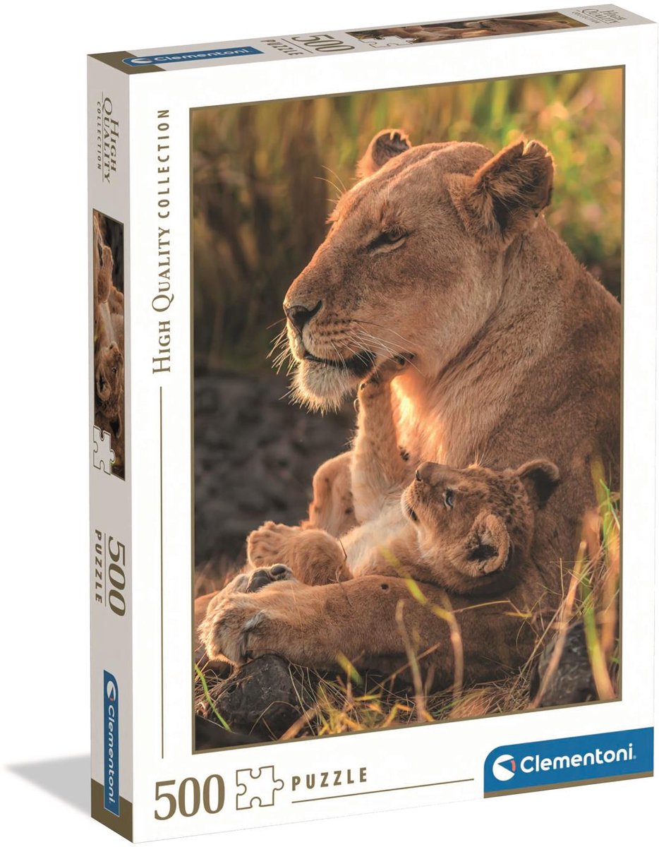 Ty Clementoni legpuzzel feline love - puzzel 500 stukjes katten - high quali collection - puzzels en legpuzzels voor volwassenen