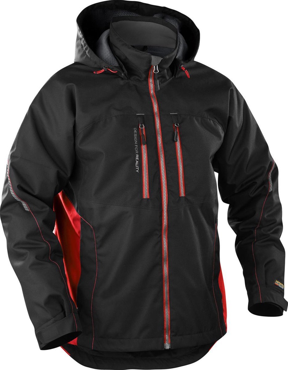 Blåkläder Blaklader winterjas zwart fluo rood - maat m