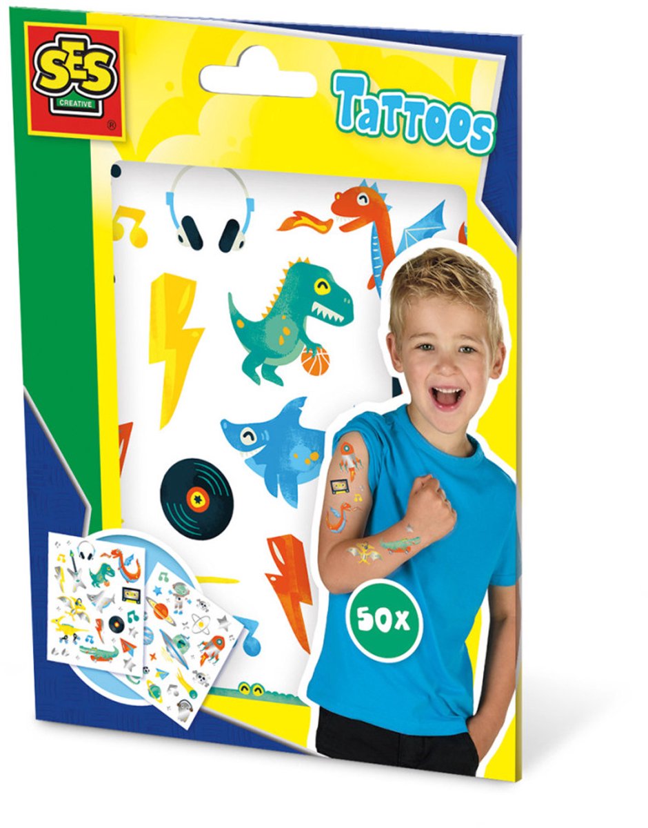 SES Creative Ses tattoos voor kinderen