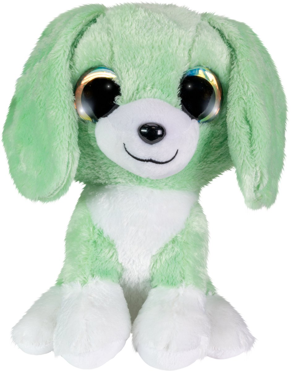 Lumo Stars knuffel hond tommy 24cm pluche speelgoed hond.