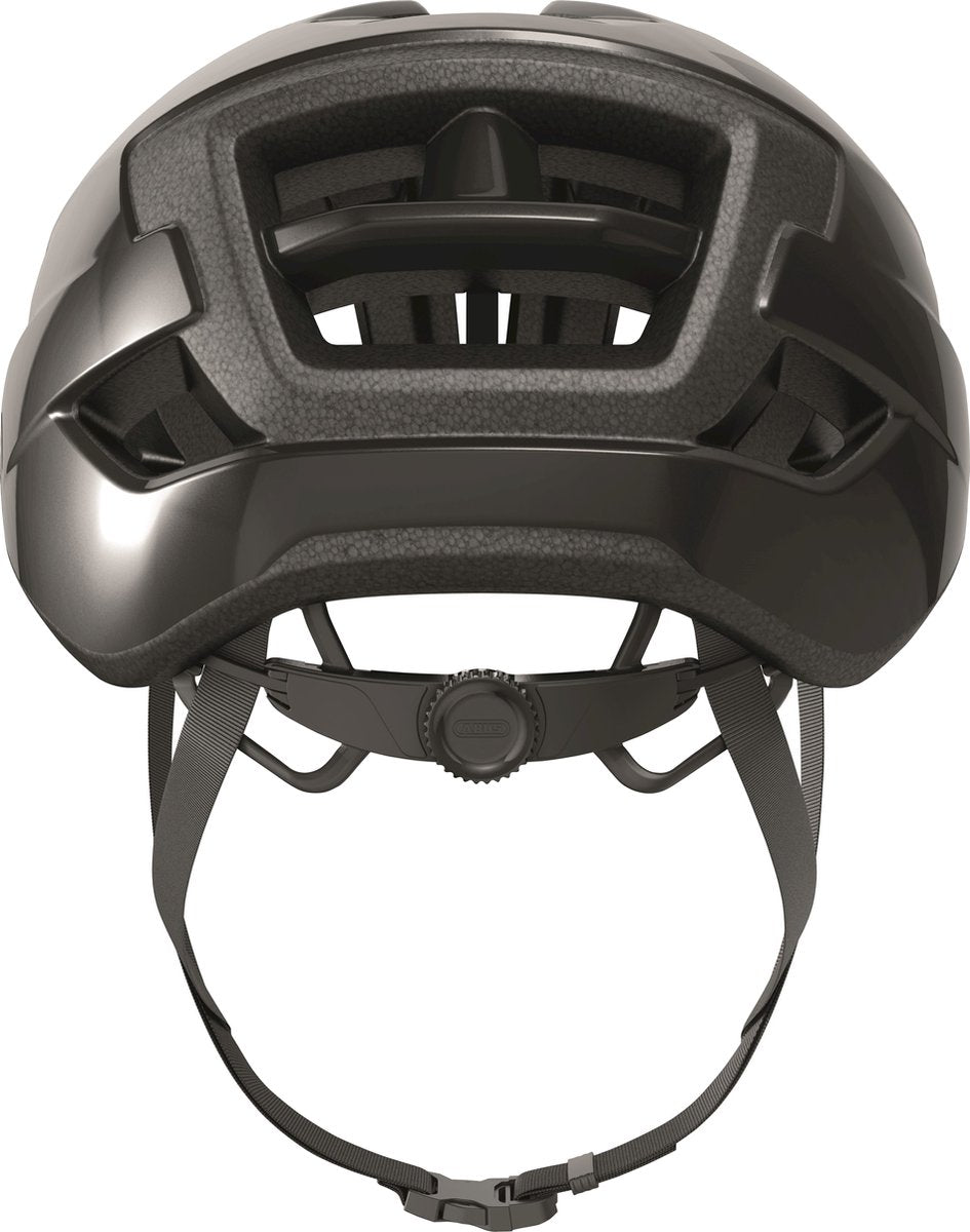 ABUS Fietshelm wingback titan m - 54-58 cm - zilver - geschikt voor gebruik op racefietsen - gravelbikes - 240 g
