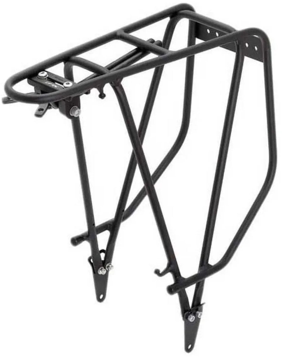 XLC rp-r03 bagagedrager - 28 - mat zwart - inclusief snelbinder