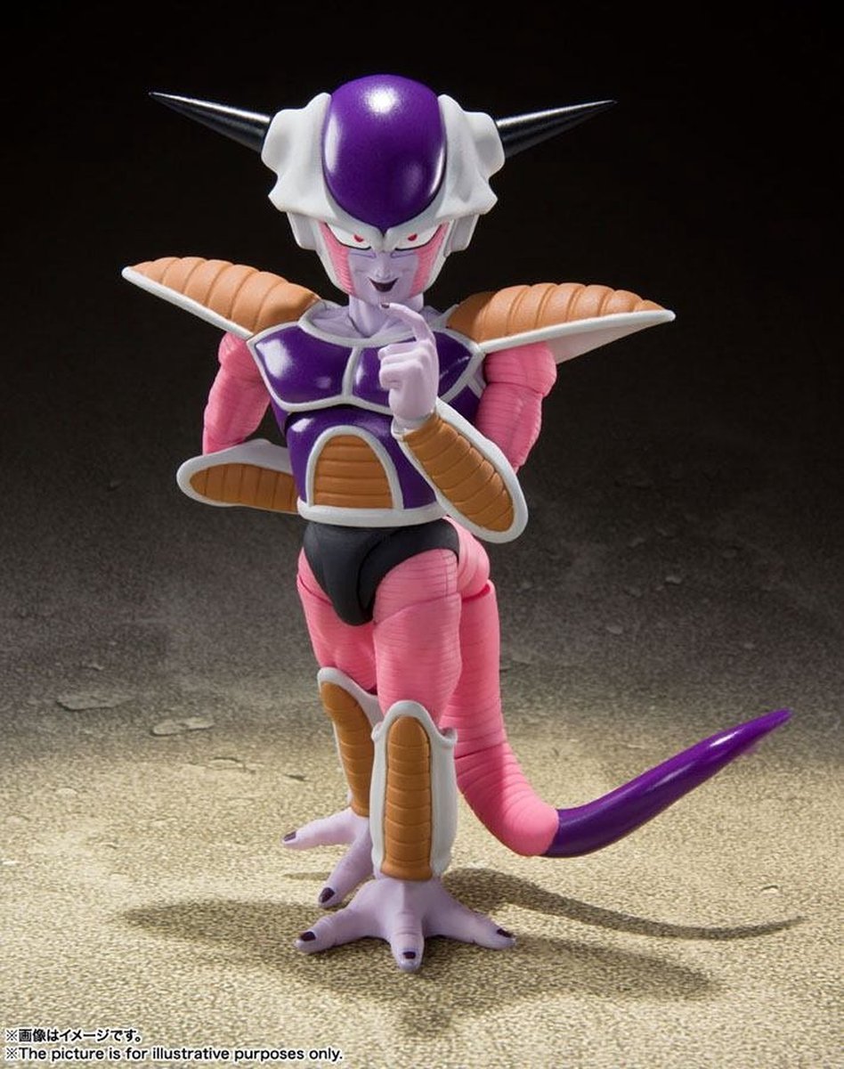 Bandai Tamashii Nations dragonball z s.h. figuarts action figure frieza first form frieza pod set 11 cm action figuur