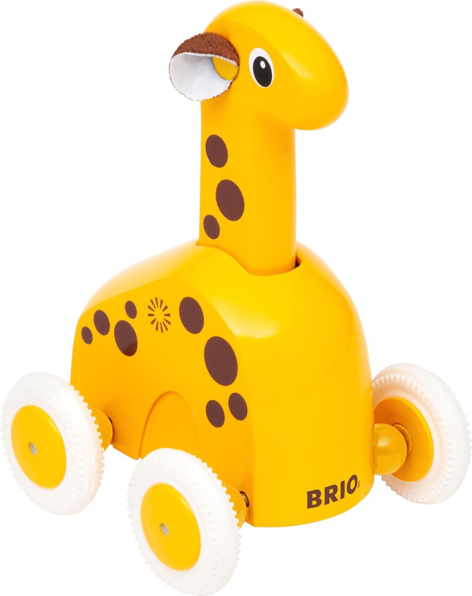 BRIO push go giraffe - speelgoedvoertuig baby